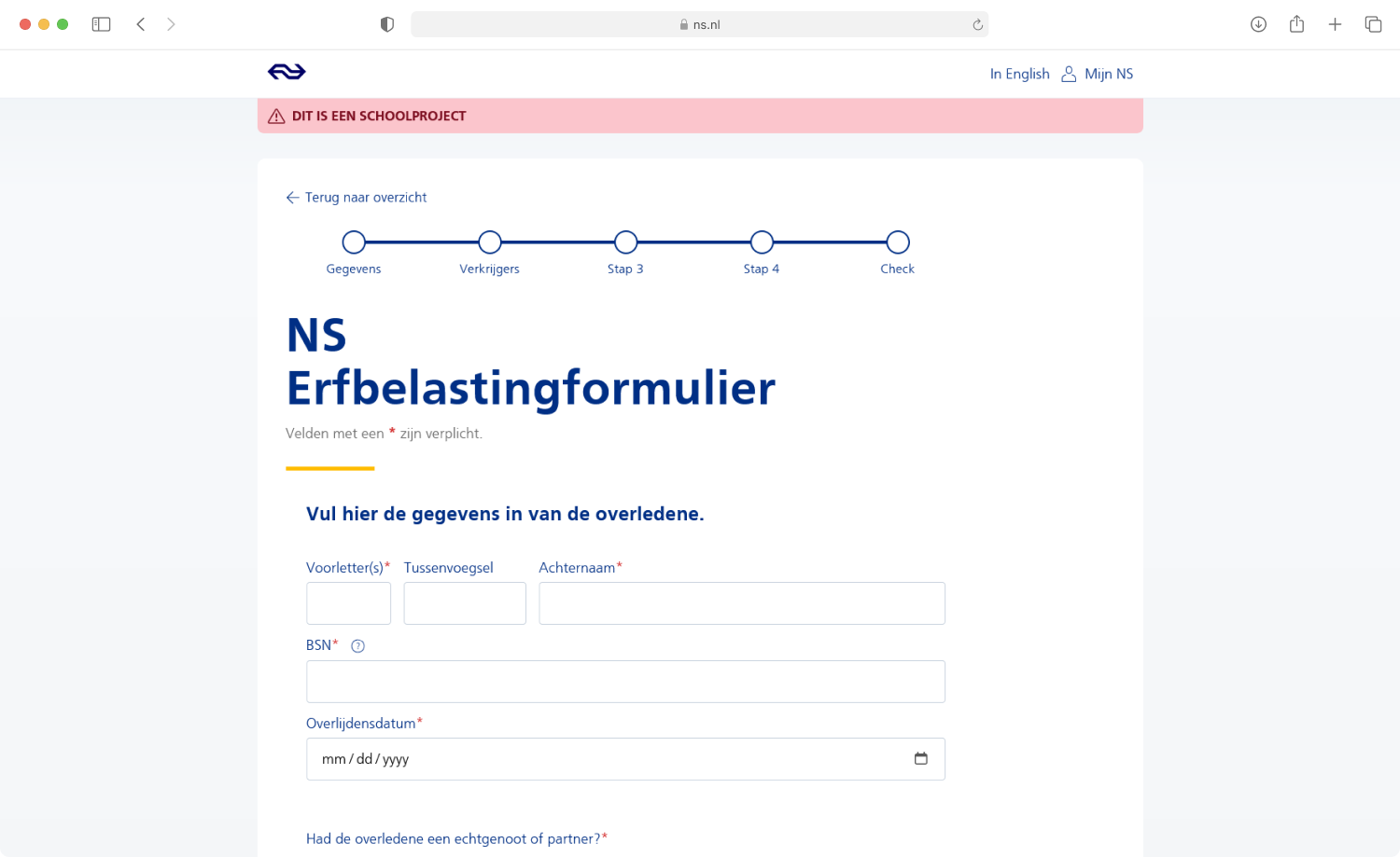 BT Project Screenshot